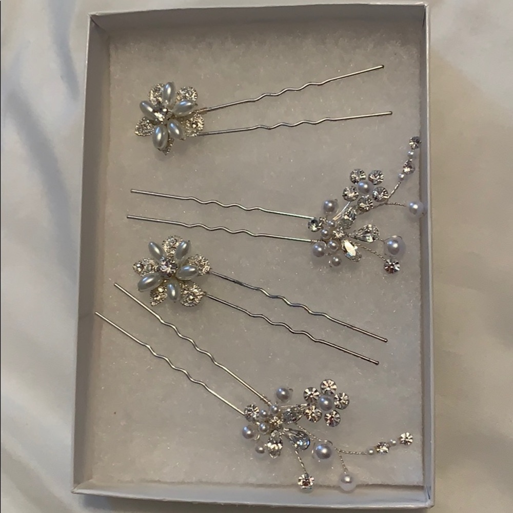 Bridal hair pins